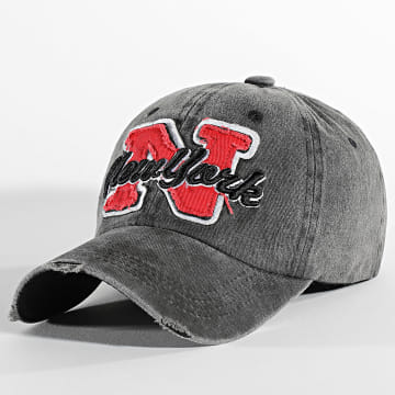Classic Series - Cappello rosso grigio antracite
