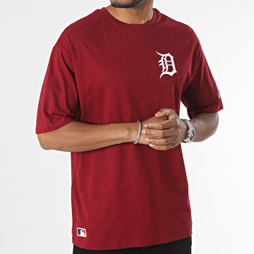  New Era - Tee Shirt League Essentials Detroit Tigers 60416424 Bordeaux