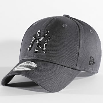 New Era - Casquette 9Forty Seasonal Infill New York Yankees Gris Anthracite
