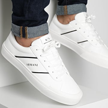 Armani Exchange - Sneakers XUX165-XV758 Bianco ottico Nero