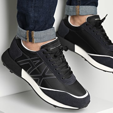 Armani Exchange - Sneakers XUX157-XV588 Ebano Nero Off White