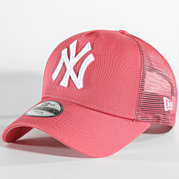 New Era Cappello Da Camionista Per Bambini – New York Yankees, Rosa, Retro A Rete, Taglia 52-54 Cm