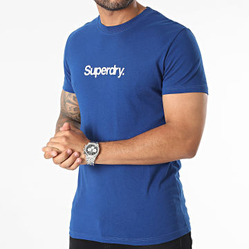 Superdry - Tee Shirt Core Logo Classic M1011831A Bleu Roi