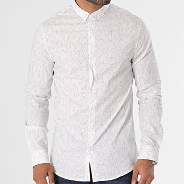 Armani Exchange - Camicia a maniche lunghe 6RZC25-ZNEAZ Bianco