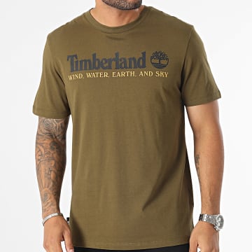 Timberland - Viento Agua Tierra Y Cielo Camiseta A27J8 Caqui Verde