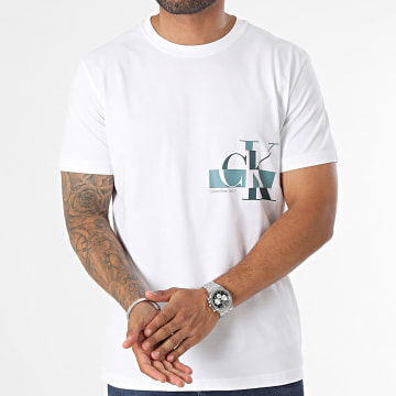  Calvin Klein - Tee Shirt 4019 Blanc