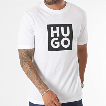  HUGO - Tee Shirt Daltor 50473891 Blanc