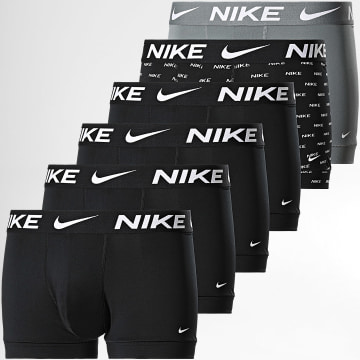 Nike - Lot De 6 Boxers Dri-FIT Essential Micro KE1156 Noir Gris