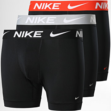 Nike - Dri-Fit Essential Micro Boxer Set di 3 KE1157 Nero