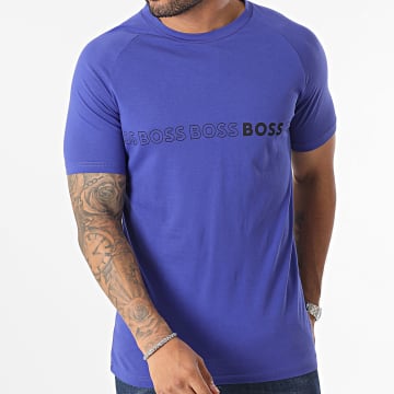 BOSS - Tee Shirt Slim 50491696 Bleu Roi