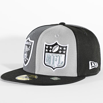  New Era - Casquette Fitted 59Fifty Raiders Noir