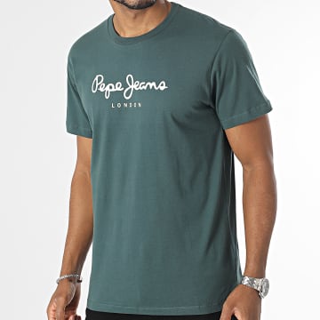 Pepe Jeans - Camiseta Eggo Verde