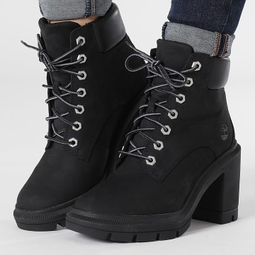 Timberland - Botas Mujer Allington Heights 6 Inch Lace Up A5Y6C Negro Nubuck
