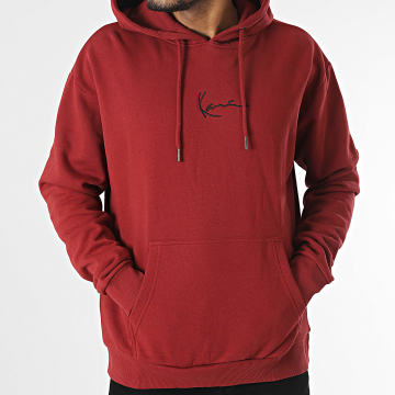 Karl Kani - Sweat Capuche Small Signature Essential 6093899 Rouge