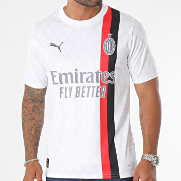Puma - AC Milan Away Jersey Replica Tee Shirt 770391 Blanco