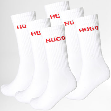  HUGO - Lot De 6 Paires De Chaussettes 50510187 Blanc