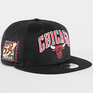 New Era - Gorra Chicago Bulls 9Fifty Patch Snapback Negra