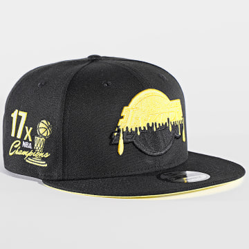 New Era - Casquette Snapback 9Fifty Team Drip Los Angeles Lakers Noir