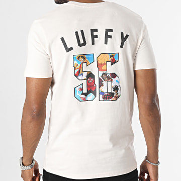 One Piece - Camiseta Luffy 56 Beige
