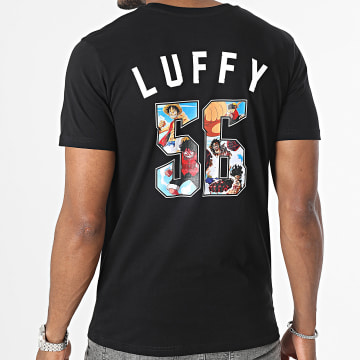 One Piece - Camiseta Luffy 56 Negra