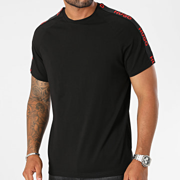  HUGO - Tee Shirt A Bandes Sporty Logo 50504270 Noir