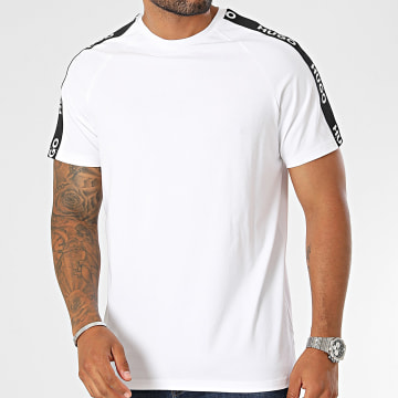  HUGO - Tee Shirt A Bandes Sporty Logo 50504270 Blanc