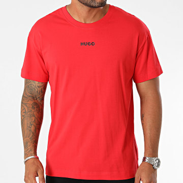  HUGO - Tee Shirt Linked 50493057 Rouge