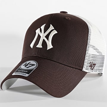 '47 Brand - MVP Cappello Trucker New York Yankees Marrone Bianco