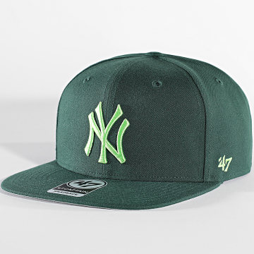  '47 Brand - Casquette Snapback Captain New York Yankees Vert
