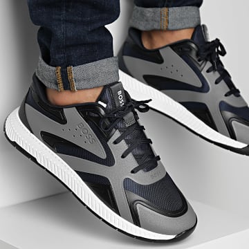 HUGO - Zapatillas Titanium Runner 50504961 Azul oscuro
