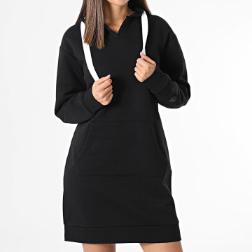 Girls Outfit - Vestido de mujer con capucha Negro