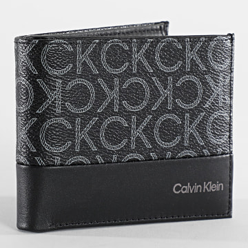  Calvin Klein - Portefeuille Subtle Mono Bifold 9237 Noir