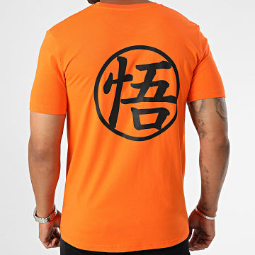 Dragon Ball Z - Volver Goku Kanji Naranja Negro Camiseta