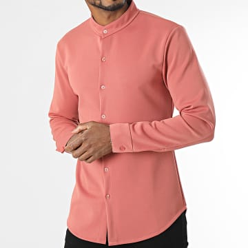 Uniplay - Camisa rosa de manga larga