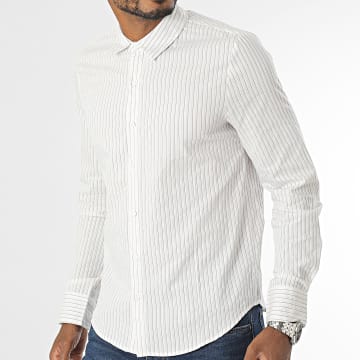 Frilivin - Camisa Manga Larga Blanca