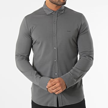 Classic Series - Chemise Manches Longues Gris Anthracite
