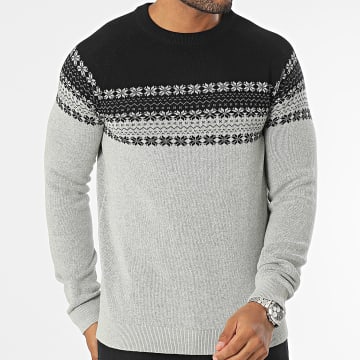 Produkt - Maglione Noble Grigio Heather Nero