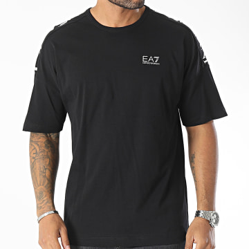 EA7 Emporio Armani - Tee Shirt A Bandes 6RPT10-PJ7CZ Noir Argenté
