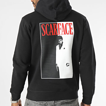  Scarface - Sweat Capuche Poster Noir