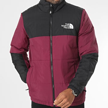 The North Face - Doudoune Gosei A557V Lilas Noir - LaBoutiqueOfficielle.com