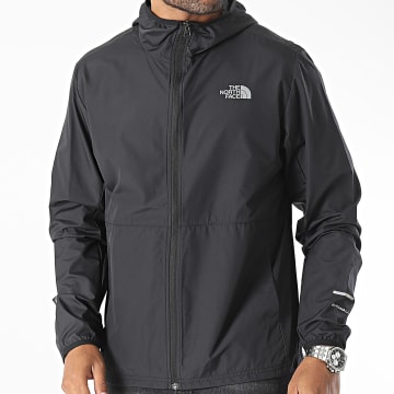  The North Face - Coupe-Vent Capuche Run Wind A7SXM Noir