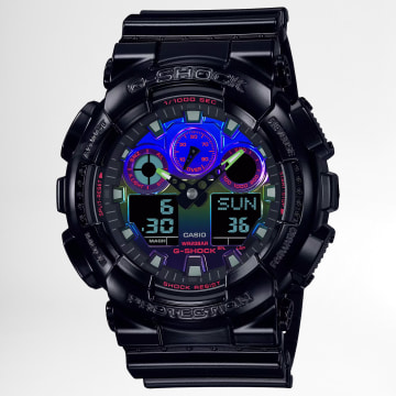  Casio - Montre G-Shock GA-100RGB-1AER1AER Noir