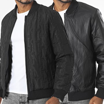  Frilivin - Veste Bomber Réversible Noir