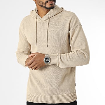 Only And Sons - Ban Life Sudadera con capucha beige