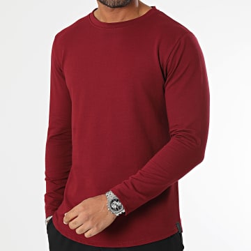 Uniplay - Tee Shirt Manches Longues Oversize T311 Bordeaux