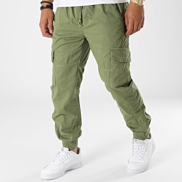 Urban Classics - Pantalone Jogger TB4127 Verde Khaki