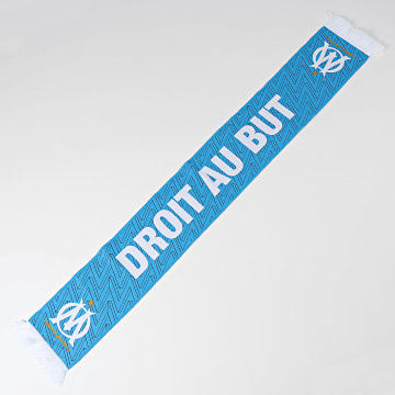 Écharpe De Football Vintage OM Marseille - Bleue - Taille Unique