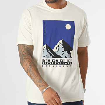 Napapijri - Camiseta Telemark A4HRC Beige