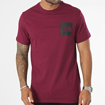The North Face - Camiseta Fine Bordeaux