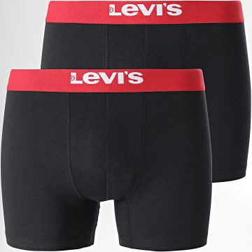 Levi's - Juego de 2 calzoncillos bóxer 701222842 Negro